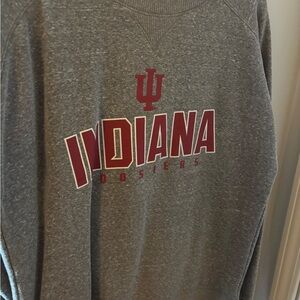 Gray Indiana Hoosiers Sweatshirt